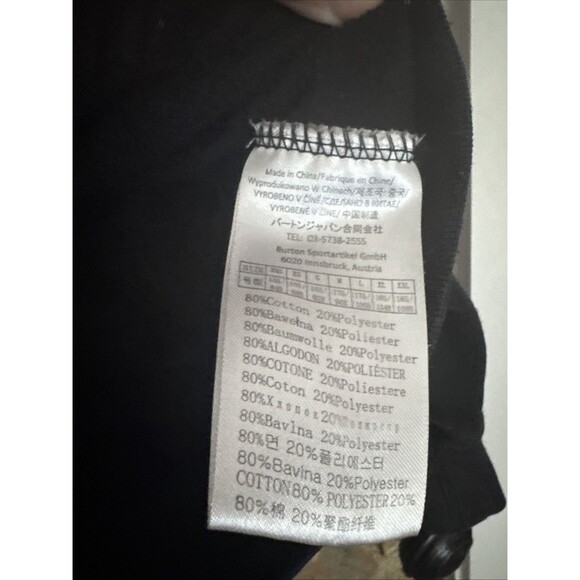 Burton Hoodie Mens L 48" Large Full Zip Heather Gray Jacket Sweatshirt Snowboard - Picture 5 of 8